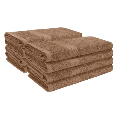 Eco-Friendly Absorbent 8-Piece Face Towel Set By Blue Nile Mills - Image 11