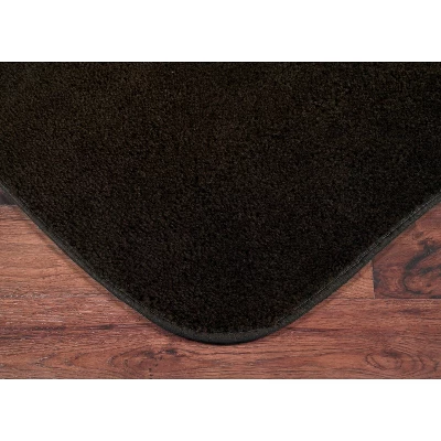 3pc Traditional Nylon Washable Bathroom Rug Set Chocolate - Garland Rug - Image 5