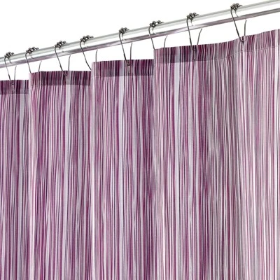 MDesign Linear Print - Fabric Shower Curtain - Image 11
