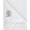6pc LaRue Turkish Cotton Bath Towel Set White - Makroteks