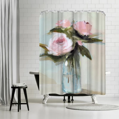 Americanflat 71" X 74" Shower Curtain Style 8 By PI Creative Art - Available In Variety Of Styles - Image 6