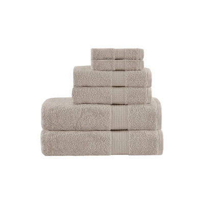 6pc Organic Cotton Bath Towel Set - Image 11