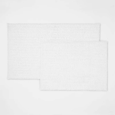 2pk Quick Dry Bath Rug Set - Threshold⢠- Image 7