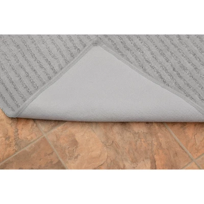 2pc Sheridan Plush Washable Nylon Bath Rug Set - Garland - Image 2