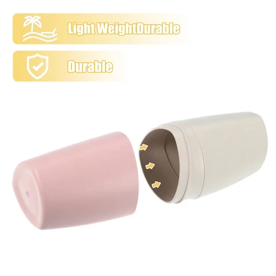 Unique Bargains Portable Toothbrush Cases Traveling Toothbrush Holders Bamboo Fiber 7.80"x2.95"x2.72" 1 Pcs - Image 4
