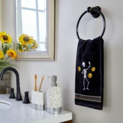 2pc Juggling Skeleton Hand Towel Set - SKL Home