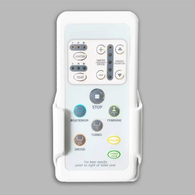 SB-1000WE Electric Bidet Toilet Seat For Elongated Toilets White - SmartBidet - Image 4