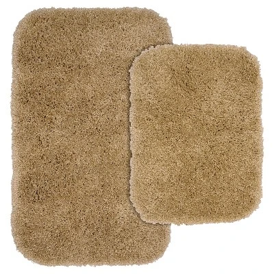 2pc Serendipity Shaggy Washable Nylon Bath Rug Set - Garland - Image 5