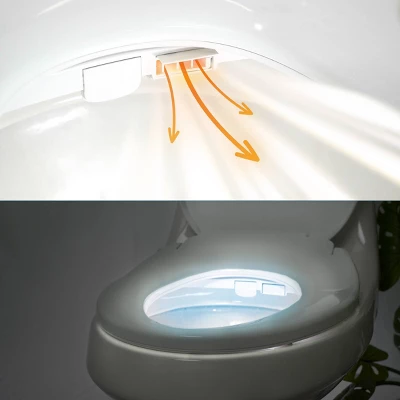 Electronic Smart Toilet Seat Fits Elongated Toilets White - BidetMate - Image 4