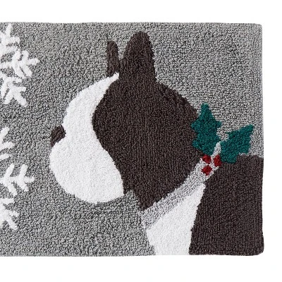 Vern Yip Dogs Bath Rug Gray - SKL Home
