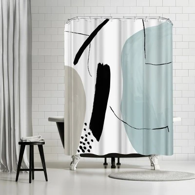 Americanflat 71" X 74" Shower Curtain Style 2 By PI Creative Art - Available In Variety Of Styles - Image 11