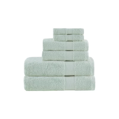 6pc Organic Cotton Bath Towel Set - Image 8