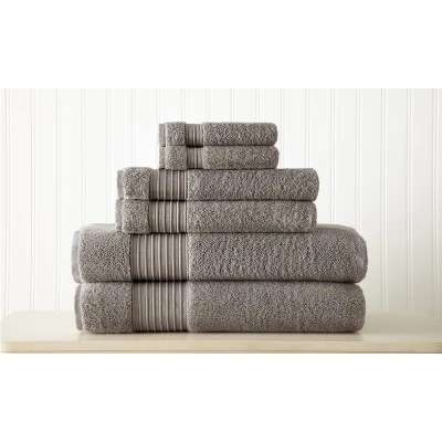 Modern Threads 6-Piece 100% Cotton Towel Set. - Image 11