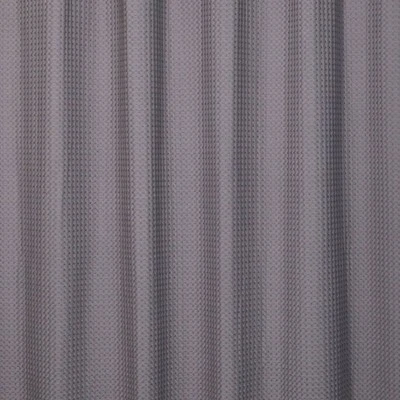 Belgian Waffle Shower Curtain Gray - Moda At Home