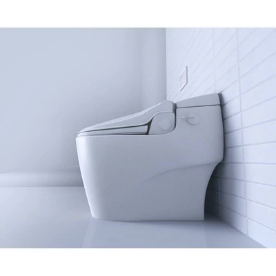 Elongated Supreme Bidet Toilet Seat White - Bio Bidet By Bemis - Image 7