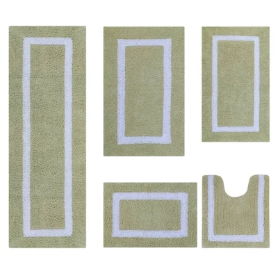 5pc Hotel Collection Bath Rug Set - Better Trends - Image 15