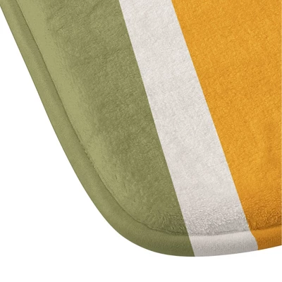 Lane And Lucia Late Summer Rainbow Bath Mat Orange - Deny Designs - Image 2