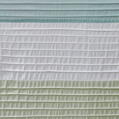 Salem Solid Pieced Polyester Shower Curtain - Image 3