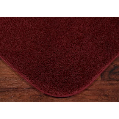 4pc Traditional Nylon Washable Bathroom Rug Set - Garland Rug - Image 4