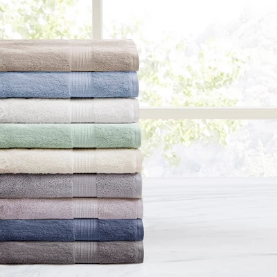 6pc Organic Cotton Bath Towel Set - Image 4