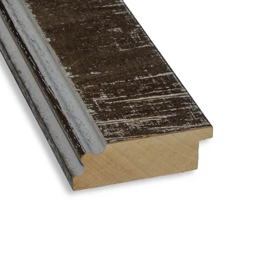 Amanti Art Farmhouse Brown Narrow Petite Bevel Wood Bathroom Wall Mirror 28.75 X 22.75 In. - Image 2