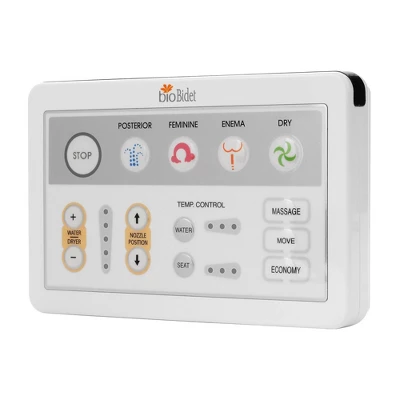 Elongated Supreme Bidet Toilet Seat White - Bio Bidet By Bemis