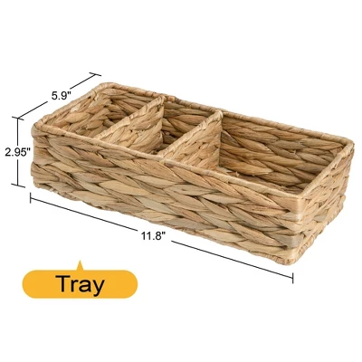 Dashi Bathroom Tray Natural Wood - Allure Home Creations - Image 3