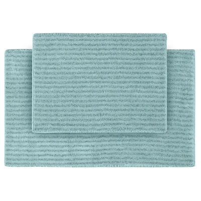 2pc Sheridan Plush Washable Nylon Bath Rug Set - Garland - Image 6