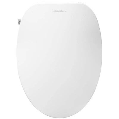 Electronic Smart Toilet Seat With Dryer Fits Elongated Toilets White - BidetMate