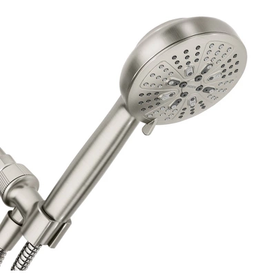 Hydro Energetix Spot Resistant Handheld Showerhead Brushed Nickel - Moen - Image 5