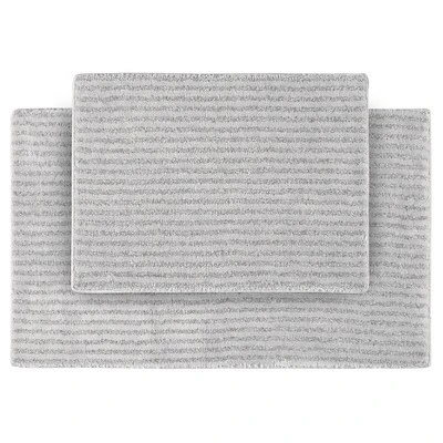 2pc Sheridan Plush Washable Nylon Bath Rug Set - Garland - Image 5