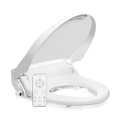 Swash Select EM617 Remote Control Round Bidet Seat With Warm Air Dryer White - Brondell - Image 8