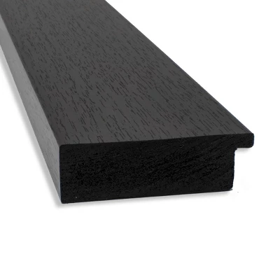 24" X 30" Non-Beveled Furniture Bathroom Wall Mirror Espresso Brown - Amanti Art