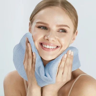 6 Pcs 100% Cotton Ultra Soft And Absorbent Bath Washcloth - PiccoCasa - Image 4