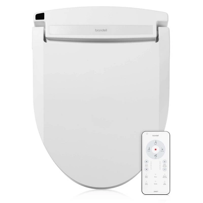 Swash Select EM617 Remote Control Round Bidet Seat With Warm Air Dryer White - Brondell - Image 6