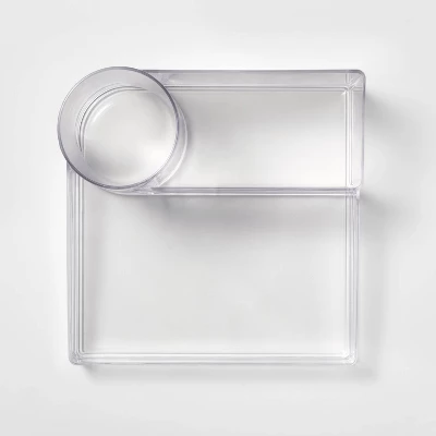 Bathroom Plastic Hair Accessory Organizer Clear - Brightroomâ„¢ - Image 2