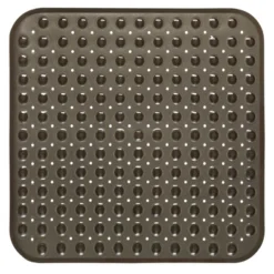 Stall Size Bubble Look Vinyl Bath Mat 21in X 21in By Carnation Home Fashions