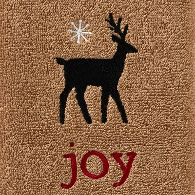 2pc Cozy Home Hand Towel Set Taupe - SKL Home