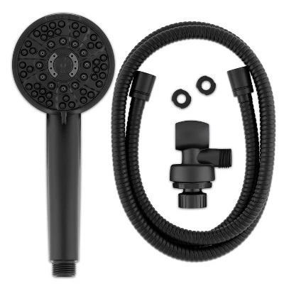 PowerPulse 6 Setting Hand Held Showerhead Matte Black - Waterpik