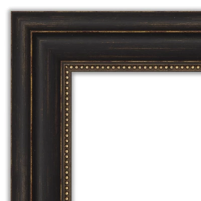 Amanti Art Accent Bronze Petite Bevel Bathroom Wall Mirror 29 X 23 In.