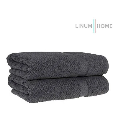 Herringbone Bath Towels - Linum Home Textiles® - Image 3