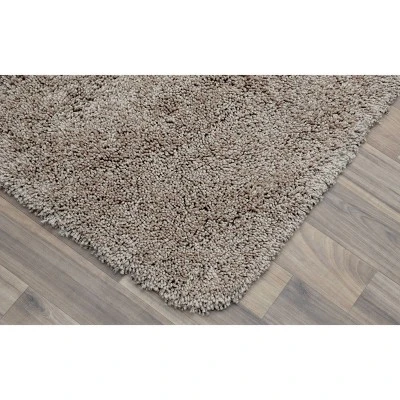 2pc Serendipity Shaggy Washable Nylon Bath Rug Set - Garland
