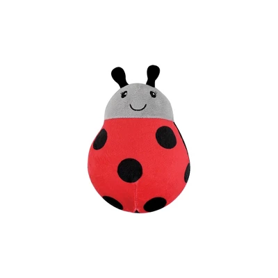 Hudson Baby Unisex Baby Plush Bathrobe And Toy Set, Ladybug, One Size - Image 2