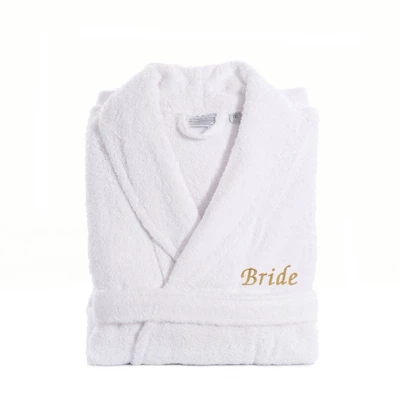 Bride Bathrobe White - Linum Home Textiles