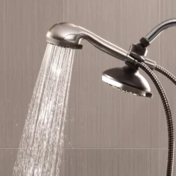 6+6 Power Pulse Dual Shower Head Brushed Nickel - Waterpik