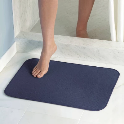 18"x24" Bath Mat Navy - IDESIGN - Image 3