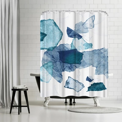 Americanflat 71" X 74" Shower Curtain Style 10 By PI Creative Art - Available In Variety Of Styles - Image 7