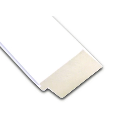 23" X 29" Non-Beveled Corvino Wood Bathroom Wall Mirror White - Amanti Art