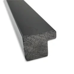 20" X 26" Non-Beveled Bathroom Wall Mirror Jet Black - Amanti Art