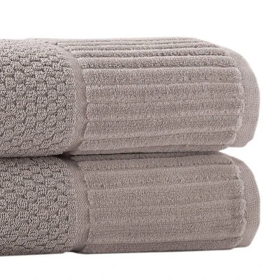 6pc Timaru Turkish Cotton Bath Towel Set Sand - Enchante Home